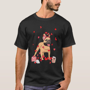 Dog Valentine Cute French Bulldog Valentine S Day T-Shirt