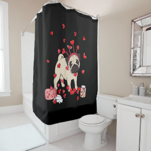 Dog Valentine Gift Cute Pug Valentine's Day
