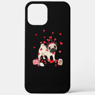 Dog Valentine Gift   Cute Pug Valentine's Day iPhone 12 Pro Max Case