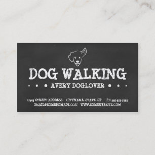 DOG WALK CHALK loyalty program (3dots) Card