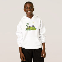 Dog Walk -Child and Hounds Outdoor Adventure