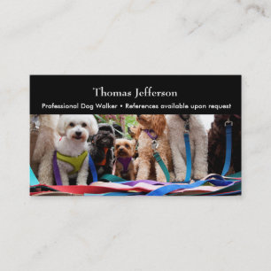 Dog walker  Business Card