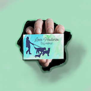 Dog Walker Business Card