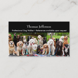 Dog walker  Business Card