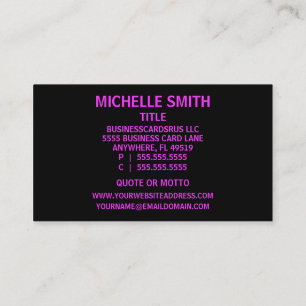 Dog Walker Damask Business Card