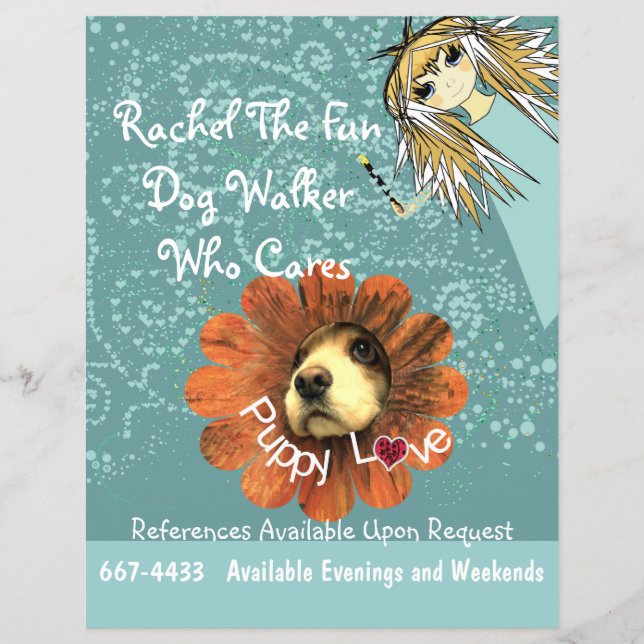 Dog Walker Flyer (Front)