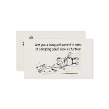 Dog Walker funny and engaging cartoon