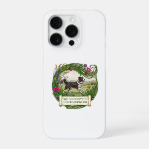 Dog Walker iPhone Case - Border Collie