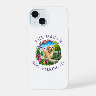 Dog Walker iPhone Case - Labrador
