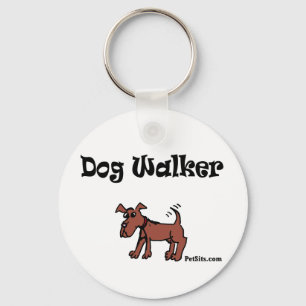 Dog Walker Keychain