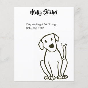 Dog Walker or Pet Sitting Flyer