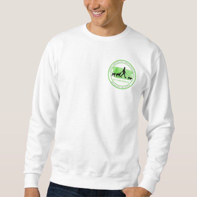 Dog walker / Pet Care Sitting Sweatshirt (Front)