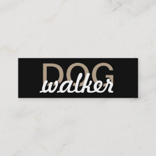 dog walker punch card