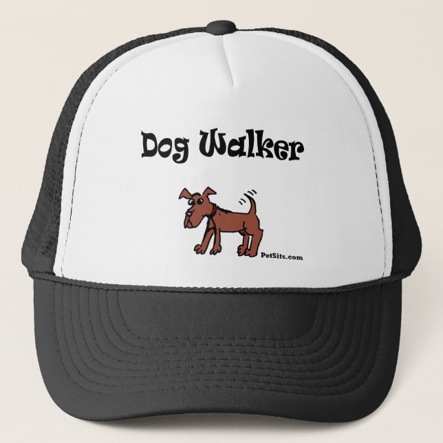 Dog Walker Trucker Hat (Front)