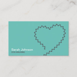 Dog Walking Business Card