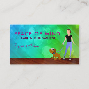 Dog Walking Business Cards