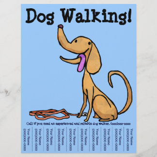 Dog Walking Flyer