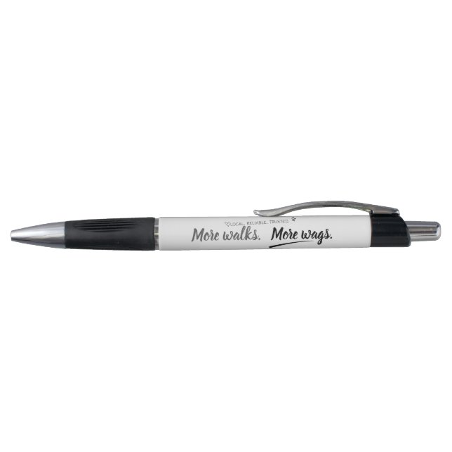 Dog Walking Pet Sitting Small Business Client Gift Pen (Top)