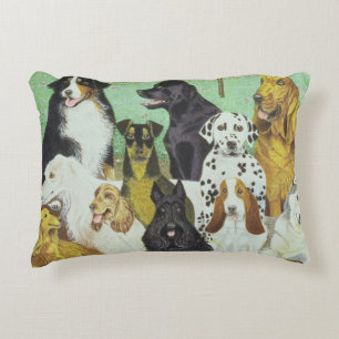 Dog Watch Decorative Pillow