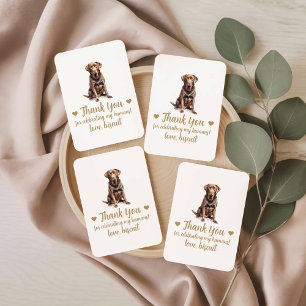 Dog Wedding Favour Playing Cards