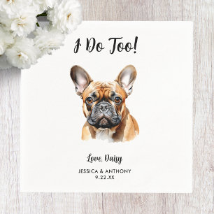 Dog Wedding Napkins