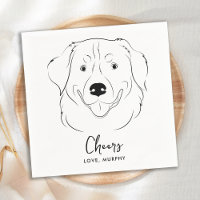 Dog Wedding Personalized Cheers Golden Retriever