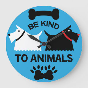 Dog Welfare Protection Rights Dog Owners Bowl Th Large Clock