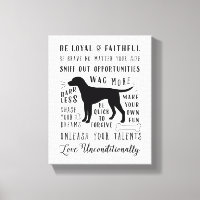 Dog Wisdom Inspirational Pet House Rules