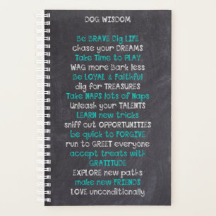 Dog Wisdom - Inspirational Planner