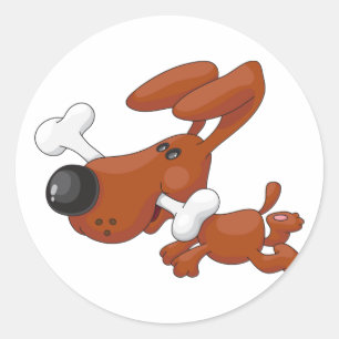 Dog With A Bone Stickers