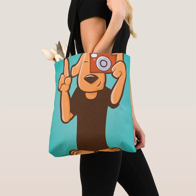Dog With A Camera Tote Bag (Creator Uploaded)