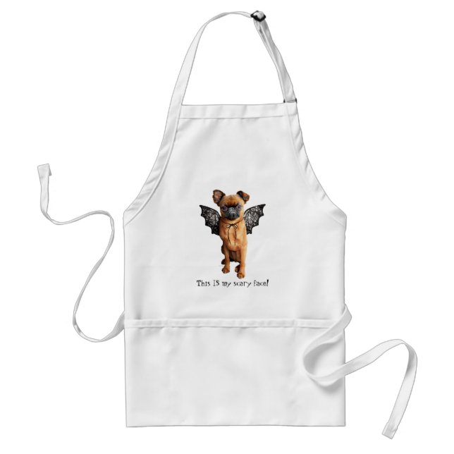 Dog With Bat Wings Standard Apron (Front)
