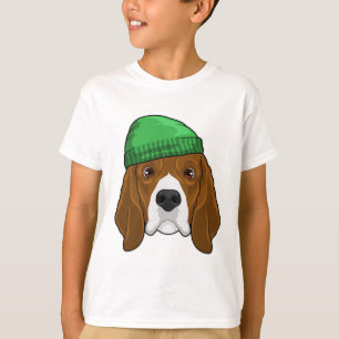 Dog with Beanie T-Shirt