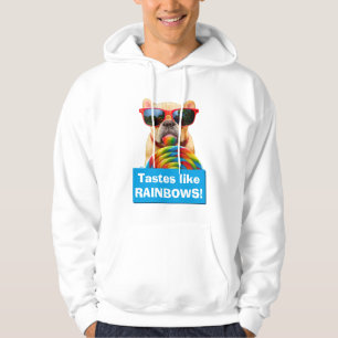 Dog With Big Lollipop Hoodie