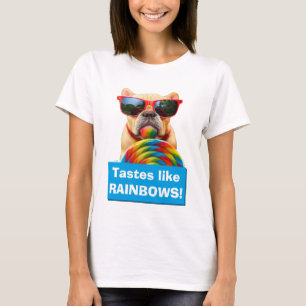 Dog With Big Lollipop T-Shirt