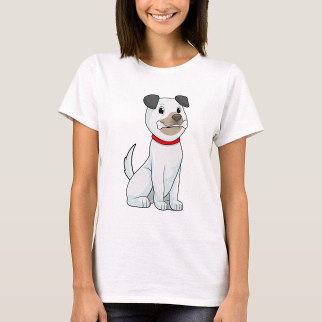 Dog with Bone T-Shirt (Front)
