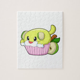 Dog with Cake Jigsaw Puzzle