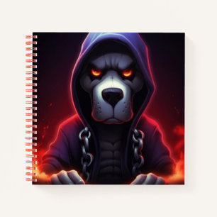 Dog With Chain Notebook