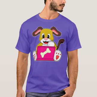 Dog with Laptop T-Shirt
