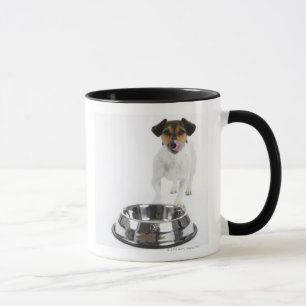 Dog with Large Bowl Mug