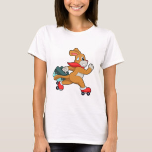 Dog with Roller skates T-Shirt
