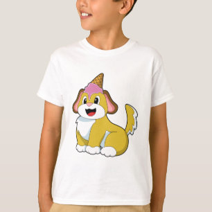 Dog with Waffle ice cream T-Shirt