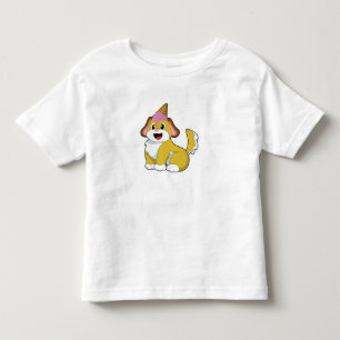 Dog with Waffle ice cream Toddler T-shirt