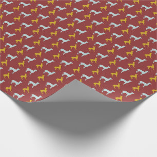 Dog Year Dogs Pattern Wrapping paper