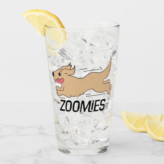 Dog Zoomies Energy Glass (Front Ice)