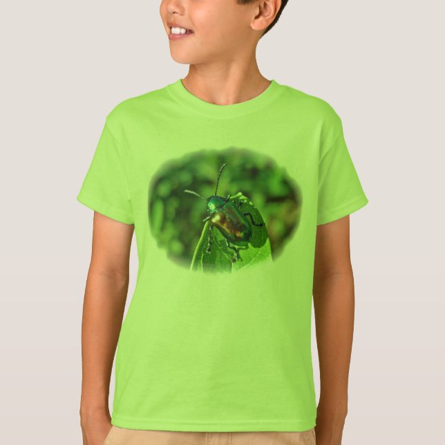 Dogbane Beetle Kid T-Shirt (Front)