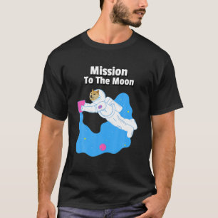 Doge-1 Mission To The Moon Dogecoin Hodl Funny Dog T-Shirt