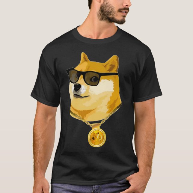 Doge Coin Dog - Forex Crypto Stock Trading Fun T-Shirt (Front)