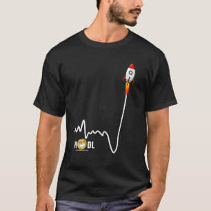 Doge Coin To The Moon , Matic Crypto Rocket To The T-Shirt