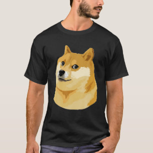 Doge Cryptocurrency Crypto Father, Meme, Shiba Dog T-Shirt